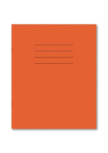 Hamelin Exercise Book 203X165mm 5mm Squared 48 Pages/24 Sheets Orange 100 Per Carton