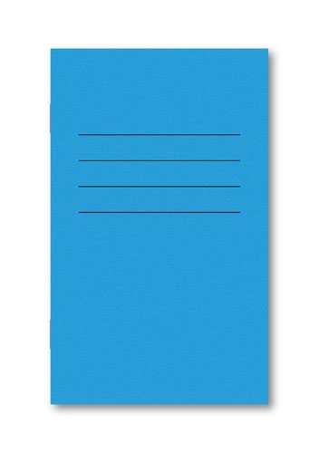Hamelin Exercise Book 165X101mm 8mm Ruled 48 Pages/24 Sheets Light Blue 100 Per Carton