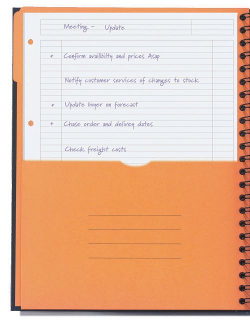 Oxford Int Active Book Poly Wbnd 80gsm Smart Ruled Perf Punched 10 Holes 160pp A5+ Ref 100104067 [Pack 5] Hamelin