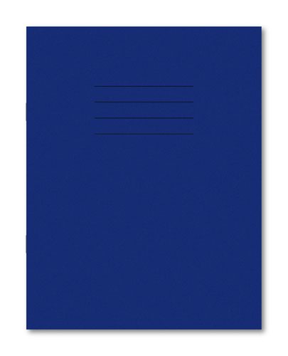 Hamelin Exercise Book 229X178mm 8mm Ruled and Margin 80 Pages/40 Sheets Dark Blue Pack 100