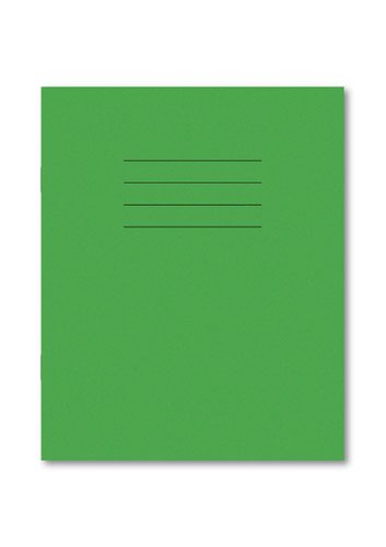 Hamelin Exercise Book 203X165mm 8mm Ruled and Margin 48 Pages/24 Sheets Light Green 100 Per Carton