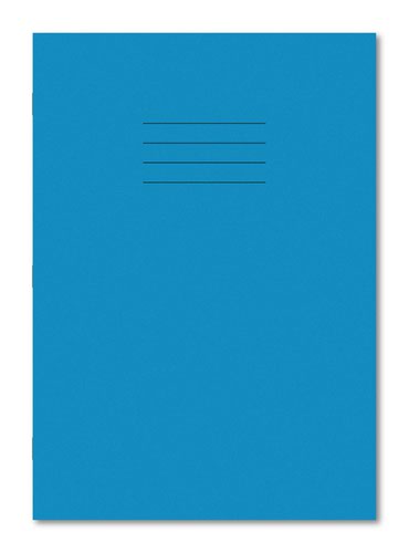 Hamelin Exercise Book A4 Plain Top / 13mm Bottom 32 Pages/16 Sheets Light Blue 100 Per Carton