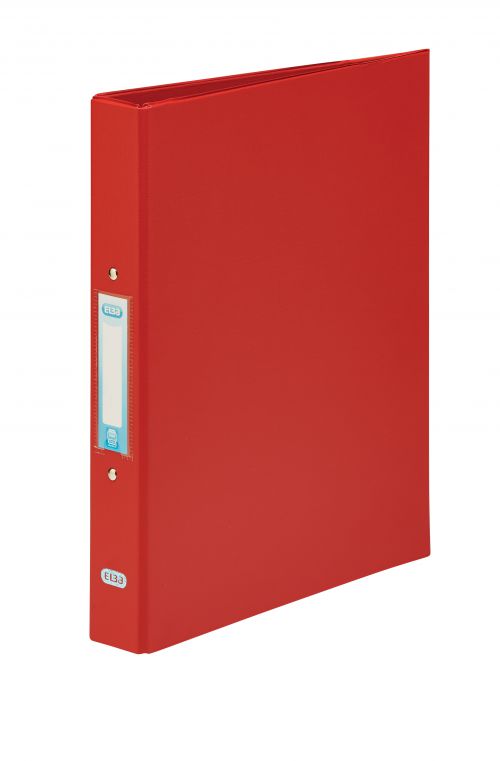 Elba 25mm 2 O-Ring Binder A4 Red (Pack of 10) 400001511