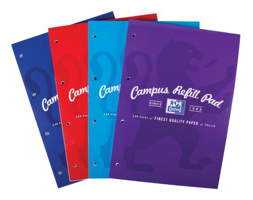 Oxford Campus A4 140 page Refill Pad