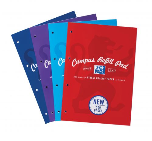Oxford Campus A4 300 page Refill Pad