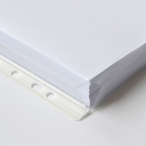 Expandable 20 mm fold enables a perfect filing solution.Ideal for lever arch files and binders.