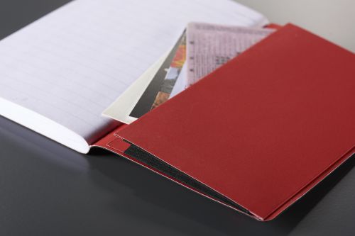 Black n' Red Soft Cover Notebook A5 Black 400051204