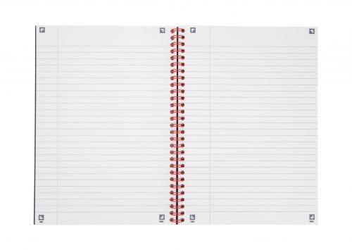 Black n' Red Wirebound Ruled Notebook 140 Pages B5 (Pack of 5) 5400099450