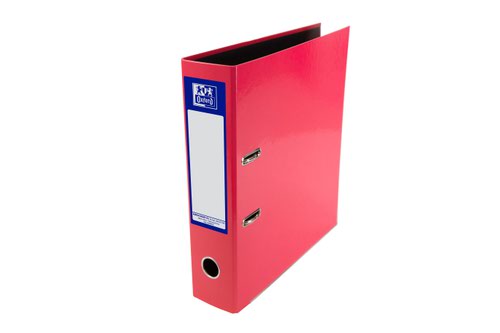 Elba 70mm Lever Arch File Laminated A4 Pink 400107436