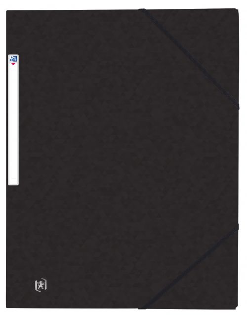 Oxford Folder Elasticated 3-Flap 450gsm A4 Assorted Ref 400114319 [Pack 10] Hamelin
