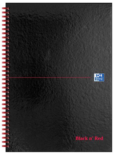 Black N Red Wb Nbk A4 Pk5 Plus 2 Foc Notebooks PD1511