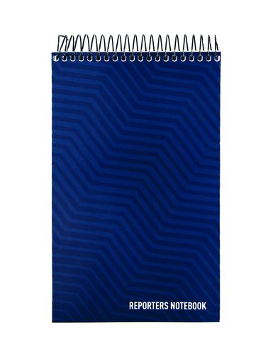 Summit Reporters Card Cover Wirebound Notebook Ruled 160 Page Blue