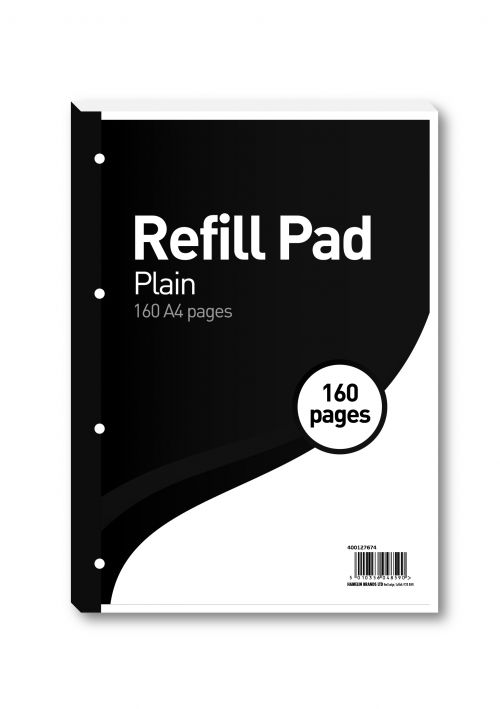 Hamelin Plain Refill Pad A4 80 Sheet (Pack of 5) 400127674