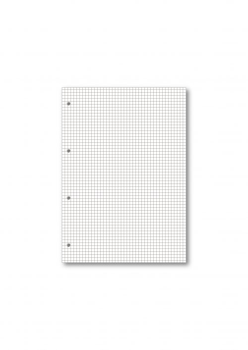 Hamelin 5mm Squared Refill Pad A4 80 Sheet (Pack of 5) 400127678