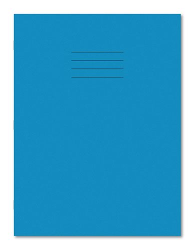 Hamelin Exercise Book A4+ 12mm Ruled and Margin/Plain Alt 48 Pages/24 Sheets Light Blue 45 Per Carton