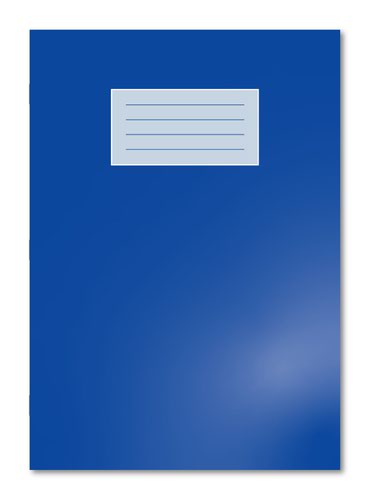 Oxford Exercise Book A4 8mm Ruled and Margin 80 Pages/40 Sheets Dark Blue 50 Per Carton