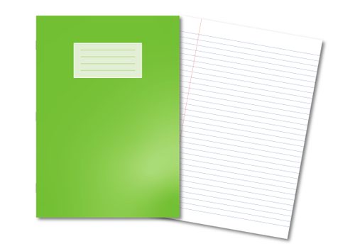 400136160 | This Oxford exercise book has pages made from unique Optik Paper staple bound with a varnished card cover for durability. EU Ecolabel certified.
