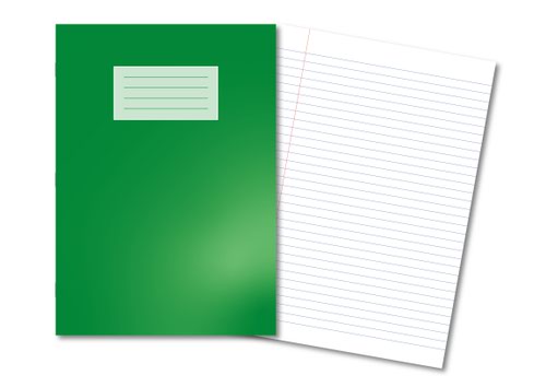 400136164 | This Oxford exercise book has pages made from unique Optik Paper staple bound with a varnished card cover for durability. EU Ecolabel certified.