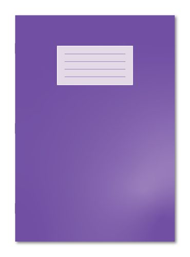 Oxford Exercise Book A4 8mm Ruled and Margin 80 Pages/40 Sheets Purple 50 Per Carton