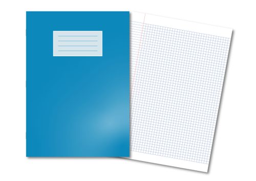 400136191 | This Oxford exercise book has pages made from unique Optik Paper staple bound with a varnished card cover for durability. EU Ecolabel certified.