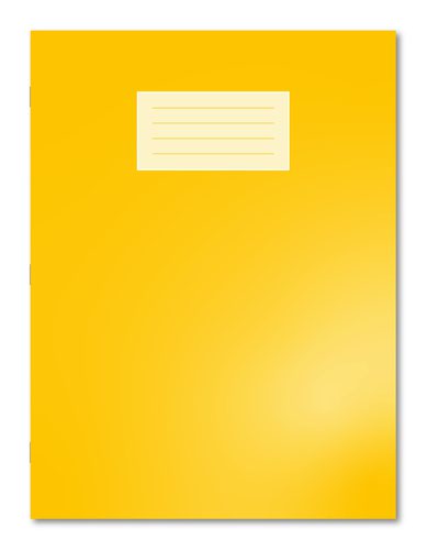 Oxford Exercise Book A4+ 8mm Ruled and Margin 80 Pages/40 Sheets Yellow 45 Per Carton