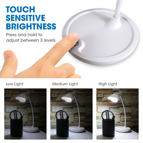 Buy Unilux Ukky LED Desk Lamp White 400140699 from Codex Office ...