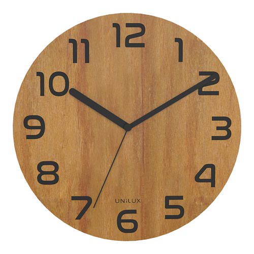 Unilux Palma Bamboo Clock
