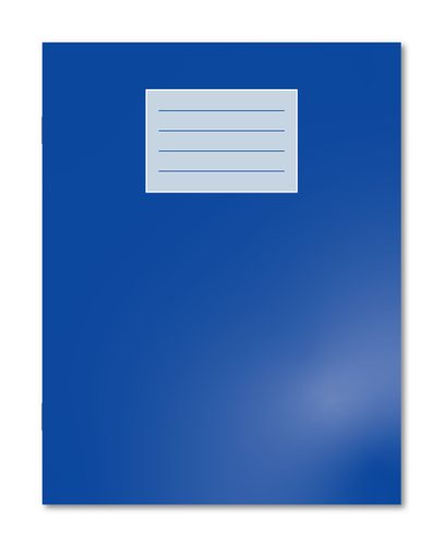 Oxford Exercise Book 229X178mm Music 9 Stave / 8mm Ruled Alt 80 Pages/40 Sheets Dark Blue 100 Per Carton