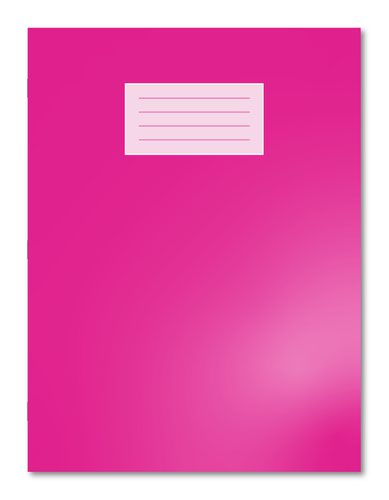 Oxford Exercise Book A4+ 8mm Ruled and Margin 80 Pages/40 Sheets Pink 45 Per Carton