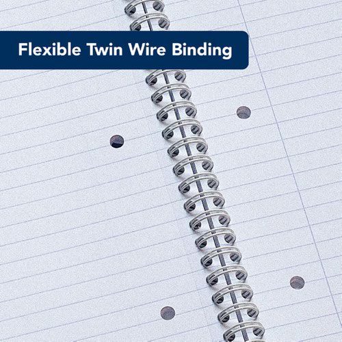 Oxford Twinwire Spots Notebook 200 Pages A4 Assorted (Pack 3) 400155747