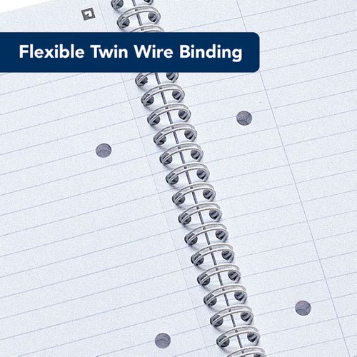 Oxford Twinwire Spots Notebook 200 Pages A5 Assorted (Pack 3) 400155750