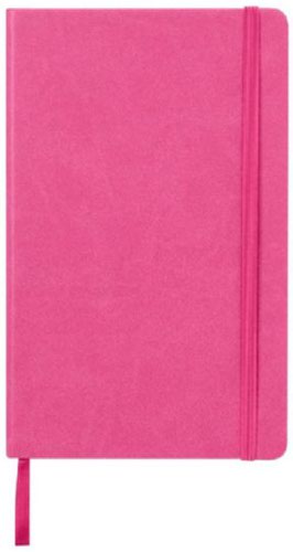 Cambridge 130 x 210 Hardback Casebound Journal Ruled 192 Pages Pink