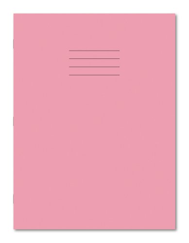 Hamelin Exercise Book A4+ 12mm Ruled and Margin 80 Page Pink 45 Per Carton