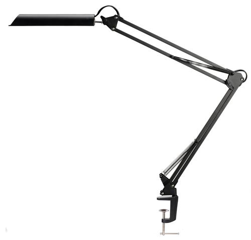 Unilux Swingo LED Clamp Lamp Black 400101987 JD02728 Buy online at Office 5Star or contact us Tel 01594 810081 for assistance