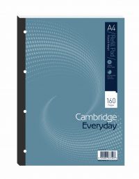 Cambridge Everyday Ruled Margin Refill Pad 160 Pages A4 (Pack of 5) 846200192