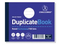 Challenge Duplicate Book Carbonless Ruled 100 Sets 105x130mm Ref 100080487 [Pack 5]
