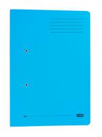 Elba Stratford Spring Pocket Transfer File Manilla Foolscap 320gsm Blue (Pack 25) - 100090146
