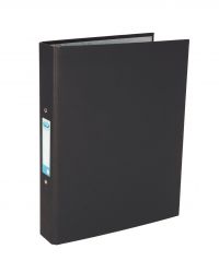 Elba Ring Binder Paper On Board 2 O-Ring 25mm Size A4 Plus Black Ref 400033495