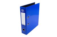 Elba Lever Arch File Laminated Gloss Finish 70mm Capacity Paper on Board A4 Blue Ref 400107430