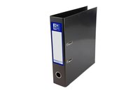 Elba Lever Arch File Laminated Gloss Finish 70mm Capacity Paper on Board A4 Black Ref 400107435