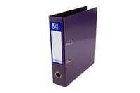 Oxford 70mm Lever Arch File Laminated A4 Purple 400107440