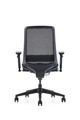 The C19 office chair is extremely comfortable and comes with a mesh back and upholstered seat pad as standard. With its clean aesthetics and easy-to-use design, the C19 offers intuitive functionality alongside fantastic value. Compact and the smallest within the fast track range – It is the perfect office, home office or contract chair!The C19 boasts an intuitive mechanism with two easy-to-use pictorial controls on the right-hand side to operate seat height and  dynamic movement. The C19’s buttons make it easy to adjust seat height and tilt. Dynamic movement is essential to encourage blood flow throughout the body and rarely featured on chairs of this price point.  The direct tension control below the seat adjusts to balance the chair for users of varying weight.Designed to encourage healthy posture, the C19’s lumbar panel adjusts easily to offer great lumbar support. The C19’s 3-dimensional arms with soft-touch pads are durable and can be removed easily leaving the design uncompromised and safe for users.All materials have been rigorously tested and exceeds UK standards. Certified to British Standard 5459.Overall – D670 W670 H960-1040Backrest – W465 H580Seat – W500 D460 H400-500