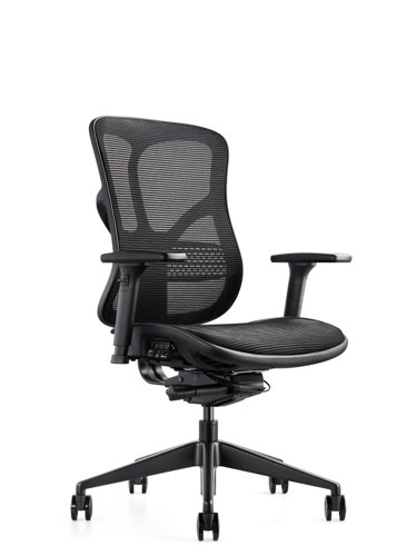 Hood Seating - F94 Chair - Stealth (all black) - All Mesh