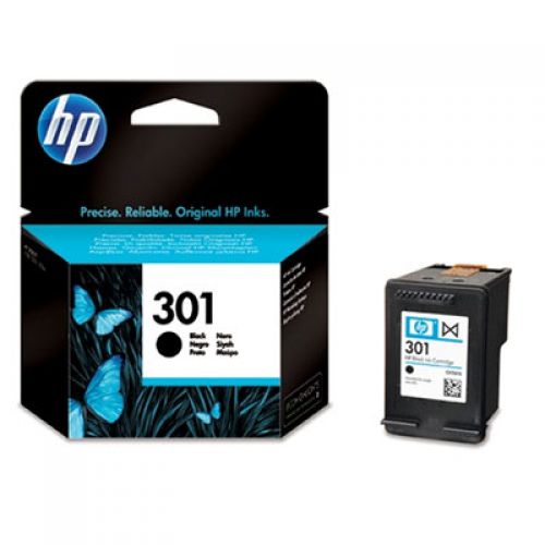 HP 301 Black Standard Capacity Ink Cartridge 3ml - CH561EE