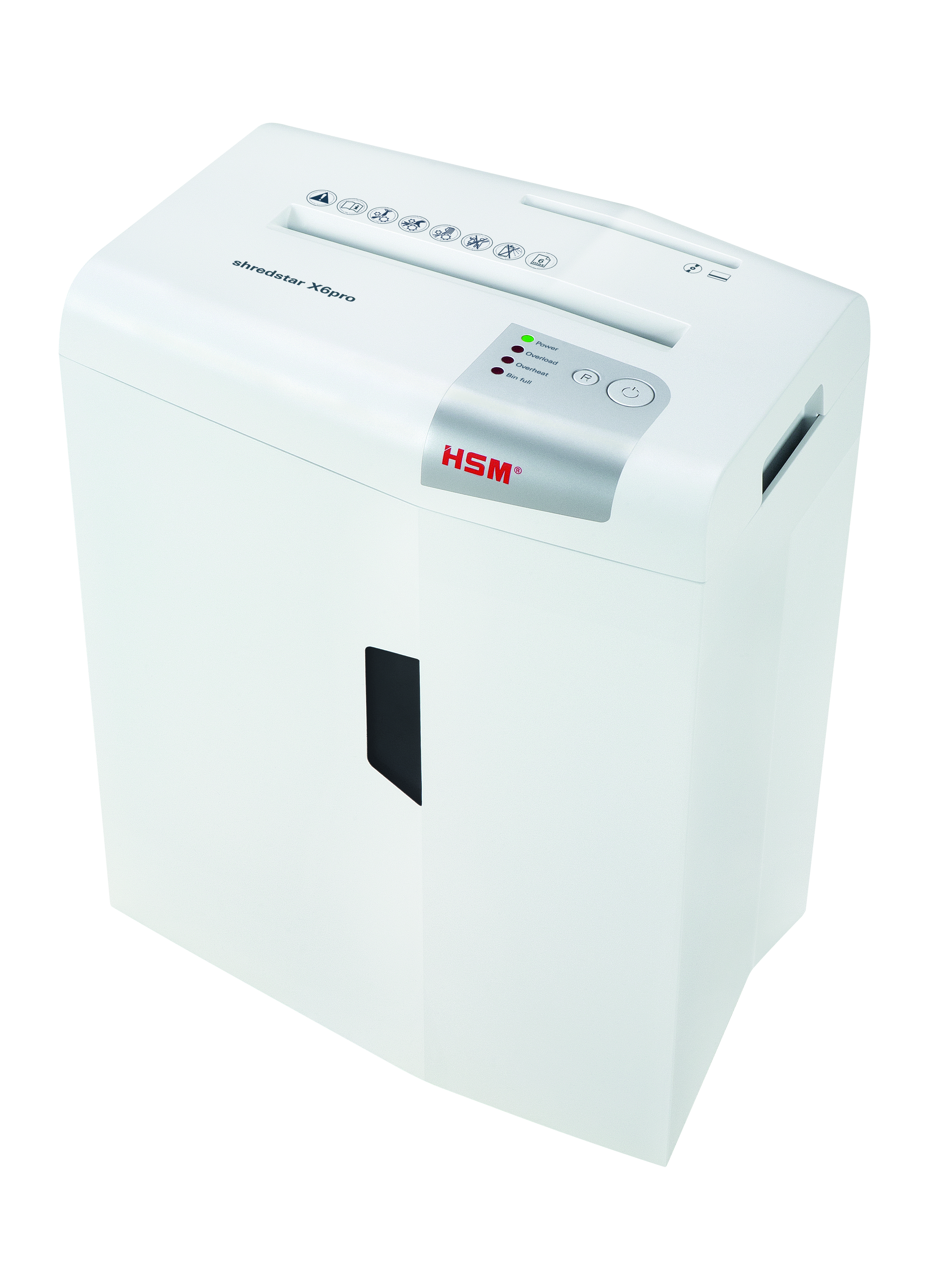HSM shredstar X6pro 2x15mm Document Shredder