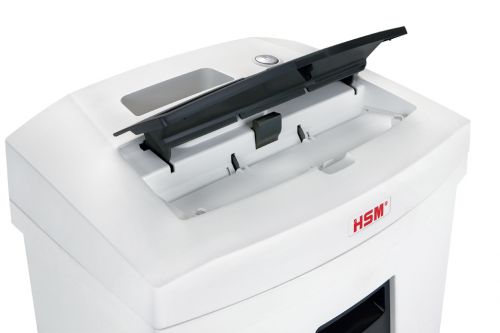1902811 | Small, sleek and secure. A great shredder for private use or in a small office. With cutting rollers made from hardened steel and a pressure-sensitive safety element.For full details of promotion and to claim visit - www.hsm.eu/voucher-promotion