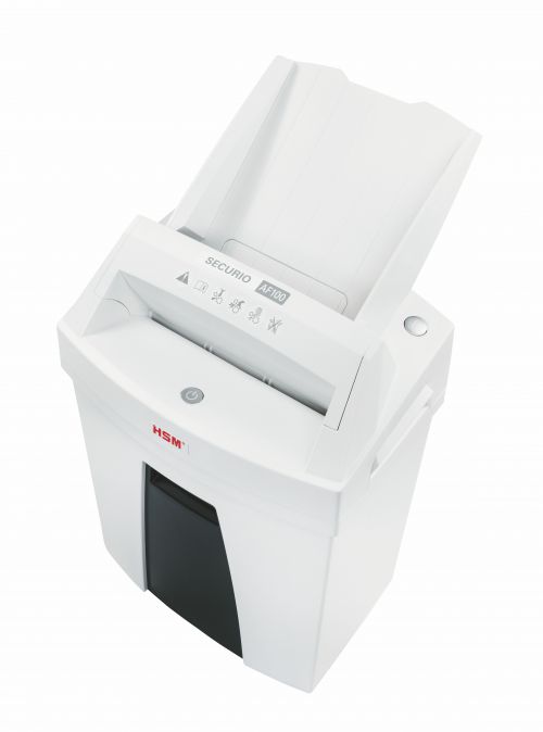2063811 HSM SECURIO AF100 document shredder with automatic paper feed - 4 x 25 mm