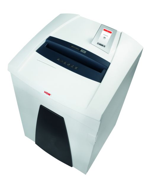 Powerful data destruction for a high throughput performance. This document shredder impresses with its innovative drive and operating concept IntelligentDrive with touch display. Perfect for large working groups of up to fifteen people.