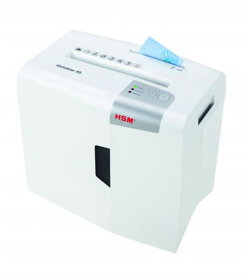 1043821 | Data protection for the home or the small office. This modern and compact particle cut document shredder with a separate CD cutting unit shreds data in the workplace.
