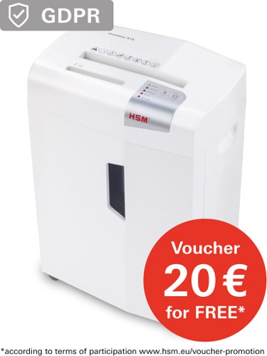 HSM shredstar X15 4x37 mm Document Shredder